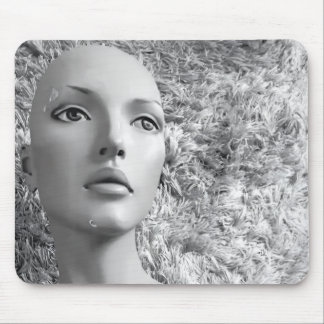 Tapis De Souris Femme mannequin