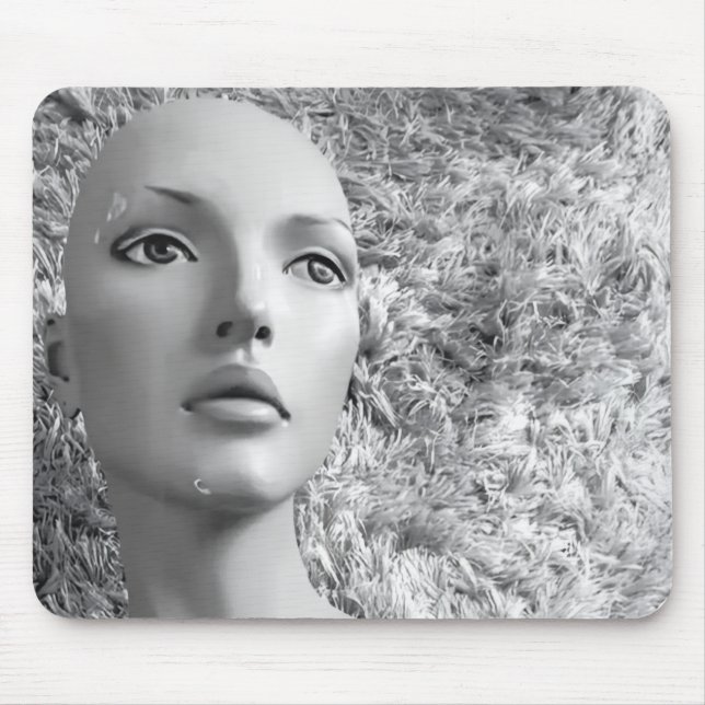 Tapis De Souris Femme mannequin (Devant)