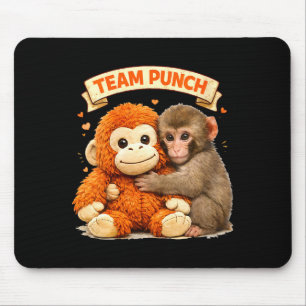 Tapis De Souris Femme mignon singe punch panchi kun japon bébé