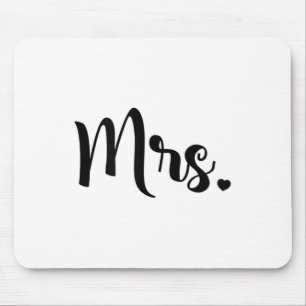 Tapis De Souris Femme Mme Fiançailles Mariage Enterrement de Vie d