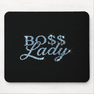 Tapis de souris femme patronne