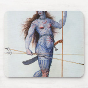 Tapis De Souris Femme Pictish