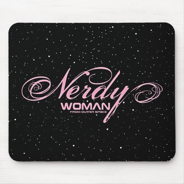 Tapis De Souris Femme ringarde FO (Devant)