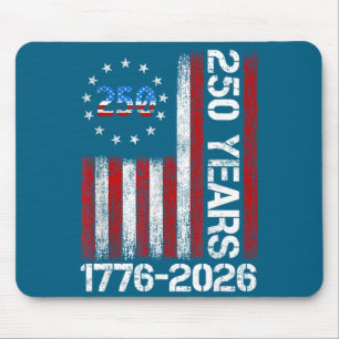 Tapis De Souris Femmes 250 Américain 1776 250e États-Unis