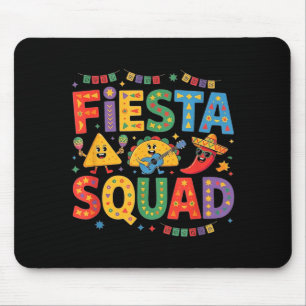 Tapis De Souris Femmes de l'équipe de fête mexicaine vintage cinco