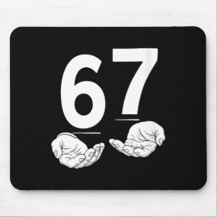 Tapis De Souris Femmes drôle Six Sept 6 7 Mème Gen Alpha Argot 6