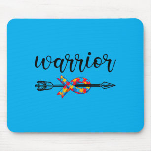 Tapis De Souris Femmes Hommes Enfants Au Guerrier Autiste Sensibil