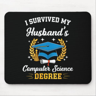 Tapis De Souris Femmes ont survécu au diplôme d'informatique de le