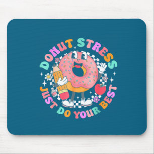 Tapis De Souris Femmes Rétro Donut Stress Just Artwork
