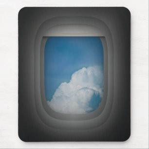 Tapis De Souris fenêtre de l'avion mousepad