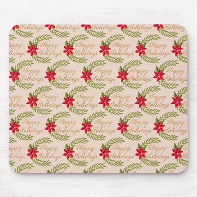 Tapis De Souris Fenêtre de Noël (Devant)
