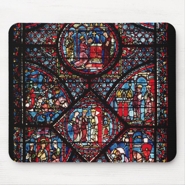 Tapis De Souris Fenêtre dépeignant des scènes (Devant)