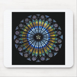 Tapis De Souris fenêtre rose