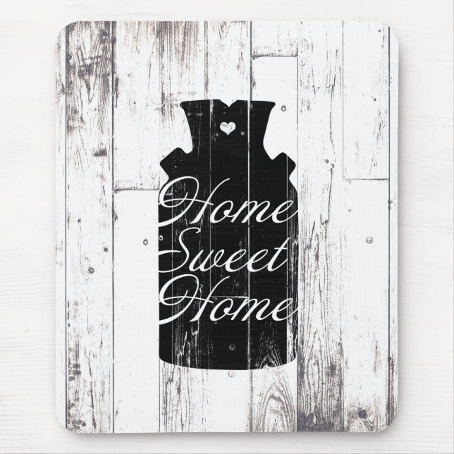 Tapis De Souris Ferme Bois blanc Jeu de lait rustique Jeu de lait  (Devant)