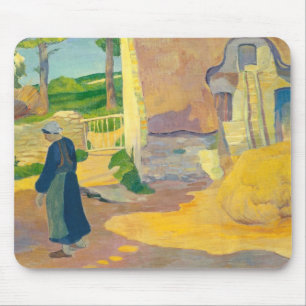 Tapis De Souris Ferme chez Le Pouldu, 1890 (huile sur la toile)