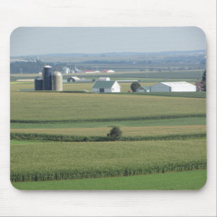 Tapis De Souris Ferme dans le Midwest Mouse Pad