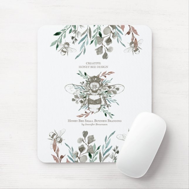 Tapis De Souris Ferme d'apiculteur rustique Apiary créative abeill (Avec souris)