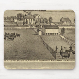 Tapis De Souris Ferme de SA Cockayne près de Moundsville