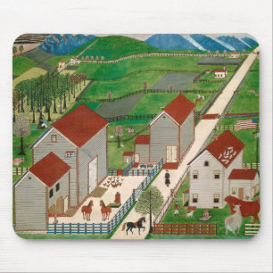 Tapis De Souris Ferme de vallée de Mahatango, fin du 19ème sièc