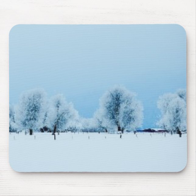 Tapis De Souris Ferme d'hiver (Devant)