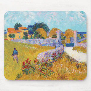 Tapis De Souris Ferme en Provence, Van Gogh