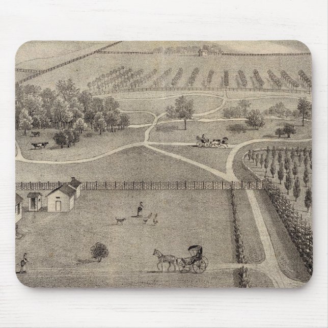 Tapis De Souris Ferme et résidence de Central Park (Devant)