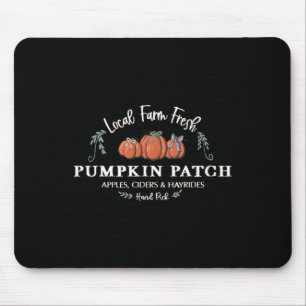 Tapis De Souris Ferme Fun Citrouille frais Automne Halloween Thank