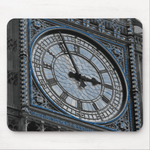 Tapis De Souris Fermer Big Ben Horloge Tour Voyage Europe