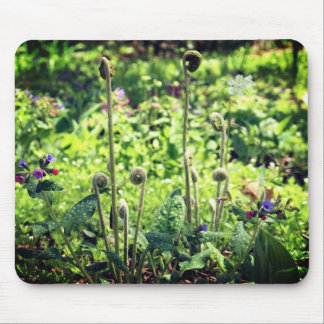 Tapis De Souris Fermes Et Fleurs À Tête De Fièvre
