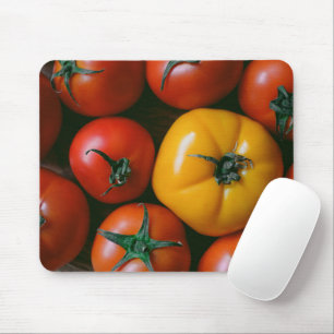 Tapis De Souris Fermes   Tomates rouges et jaunes brillantes