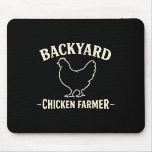 Tapis De Souris Fermier de poulets de basse-cour