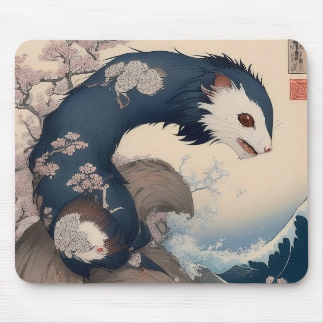 Tapis De Souris Ferret - Japan (Devant)