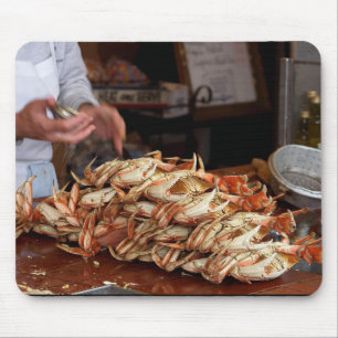 Tapis De Souris Festin de crabe bleu