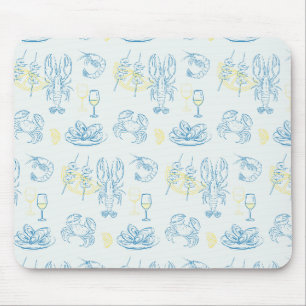 Tapis De Souris Festin de fruits de mer