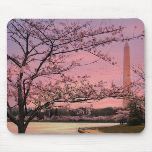 Tapis De Souris Festival Cherry Blossom du Monument de Washington