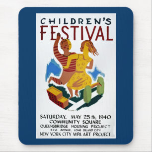 Tapis De Souris Festival des enfants