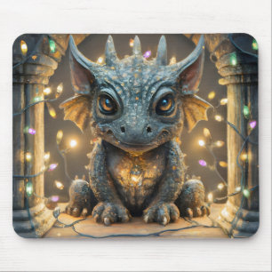 Tapis De Souris Festivals Lumières Chibi Gargoyle Dragon