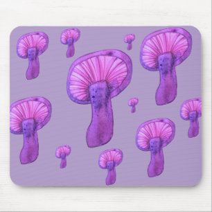 Tapis De Souris Fête aux champignons pourpres