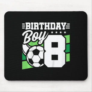 Tapis De Souris Fête d'anniversaire de football pour enfants - Gar