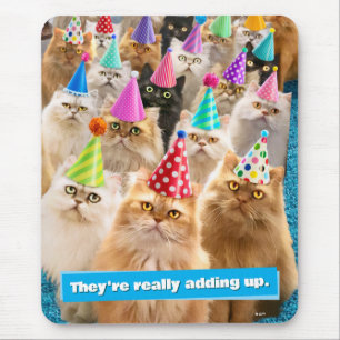 Tapis De Souris Fête de chats