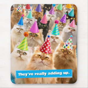 Tapis De Souris Fête de chats