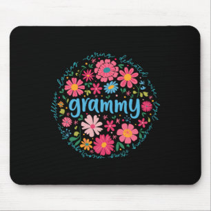Tapis De Souris Fête des mères de grand-mère pour grand-mère Fleur