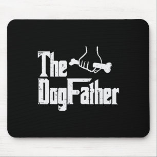 Tapis De Souris Fête des Pères Le Père Chien Pun de Film Drôle Fou