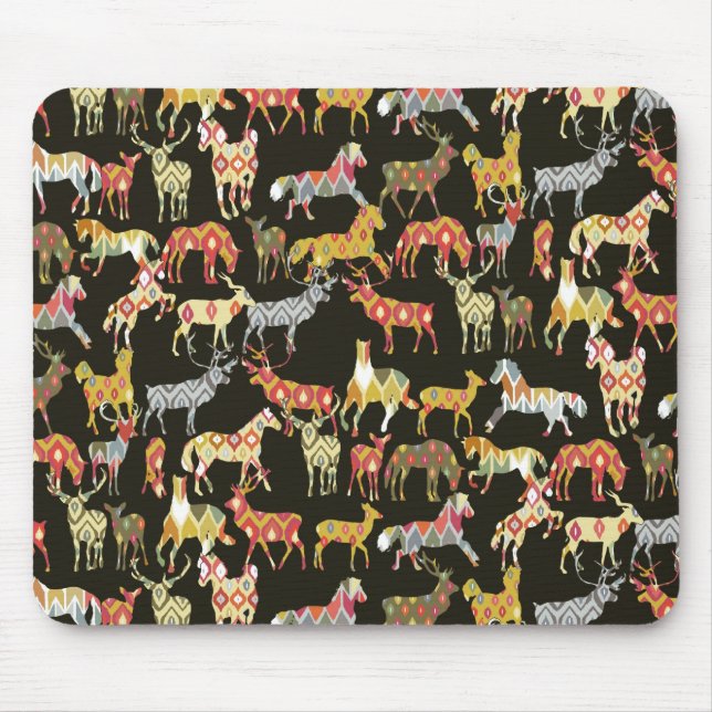 Tapis De Souris fête du cheval de cerf (Devant)