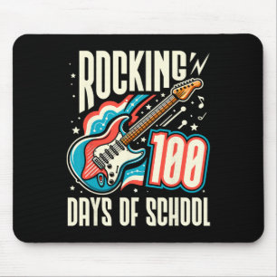 Tapis De Souris Fêter 100 Jours D'école Rétro 100ème Jour D'école