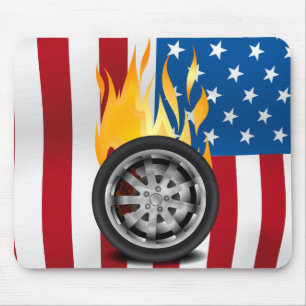 Tapis De Souris Feu, Alliage - États-Unis