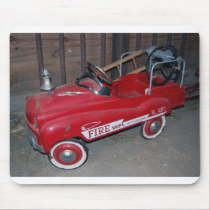Tapis De Souris Feu Camion antiquité Jouet pour enfants