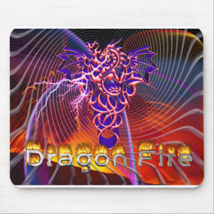 Tapis De Souris Feu de dragon