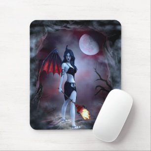 Tapis De Souris Feu de lune Succubus