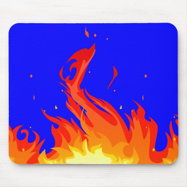 Tapis De Souris Feu et Brimstone (Devant)